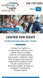 Mobile Screenshot of center-for-sight.com